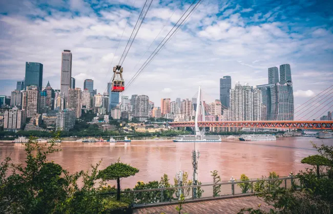 Chongqing Yangtze River Cableway - China Xian Tour: Private & Tailor-Made China Tours Chongqing Yangtze River Cableway