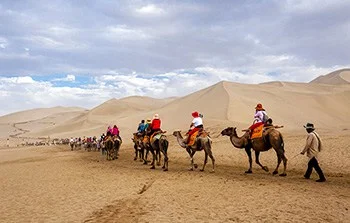 Dunhuang-Sand-Mountain-Cover - China Xian Tour: Private & Tailor-Made China Tours Camel Ride at Echo Sand Mountain in Dunhuang