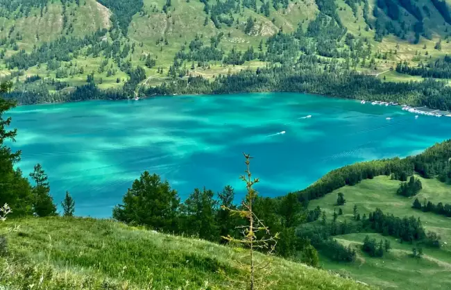Xinjiang Kanas Lake