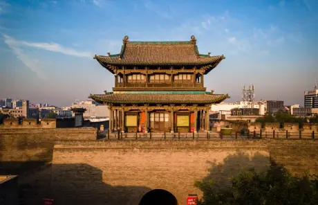 pingyao-old-town-tower - China Xian Tour: Private & Tailor-Made China Tours Trip to Pingyao Old Town