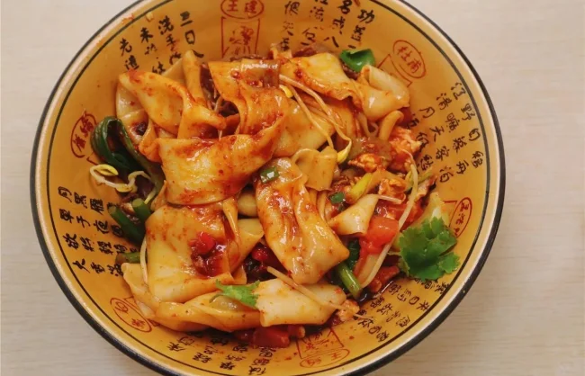 Xian Food Biang Biang Noodles - China Xian Tour: Private & Tailor-Made China Tours Xian Food Biang Biang Noodles